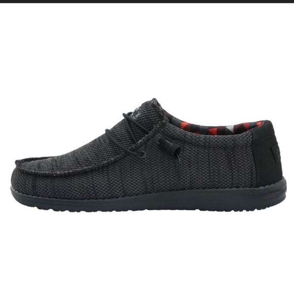 Hey dude shoes red gray and black shoes size 11 men’s causal shoes Wally Sox - Picture 10 of 10